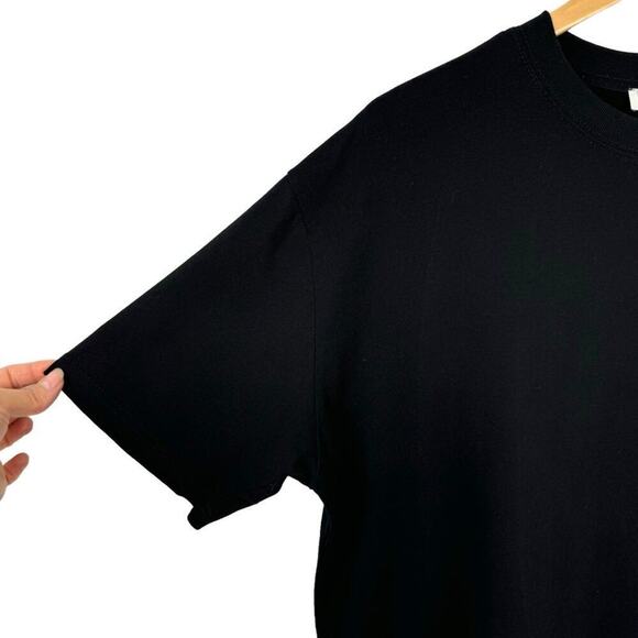 Christian Dior CD Icon T-Shirt Floral Embroidered Relaxed Fit Black Men's Large - Picture 3 of 16